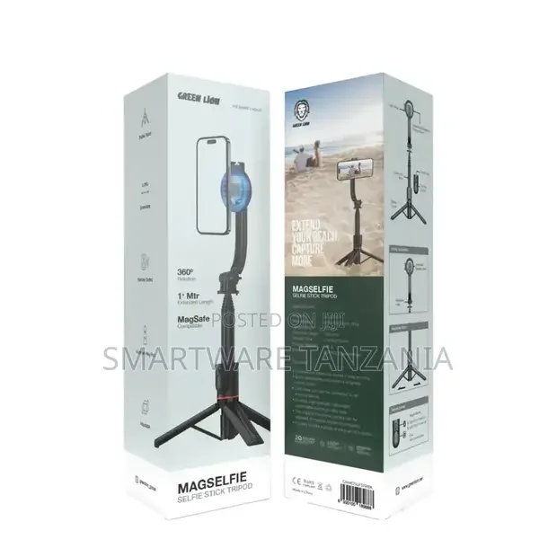 Green Lion Magselfie Selfie Stick Tripod - Buy in Dar es Salaam, Tanzania | Smartware