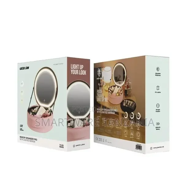 Green Lion Makeup Organizer Pro - Pink - Buy in Dar es Salaam, Tanzania | Smartware