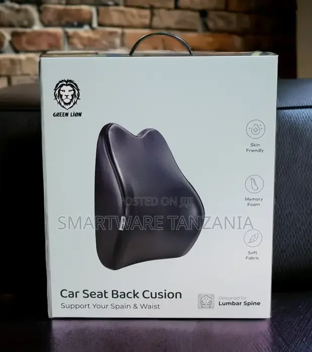 Green Lion Memory Foam Car Seat Lumbar Support Cushion - Buy in Dar es Salaam, Tanzania | Smartware