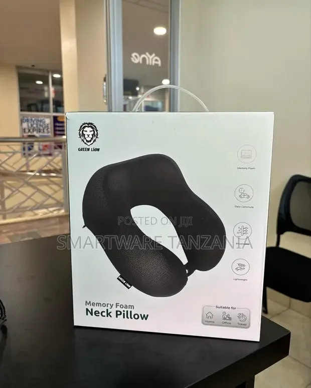 Green Lion Memory Foam Neck Pillow - Buy in Dar es Salaam, Tanzania | Smartware