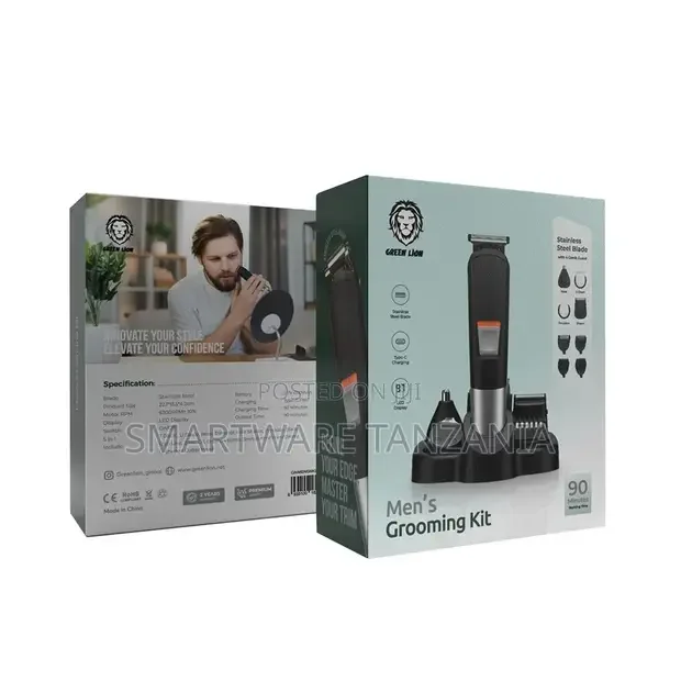 Green Lion Men's Grooming Set - Black - Buy in Dar es Salaam, Tanzania | Smartware