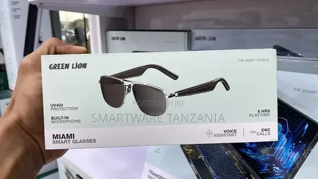 Green Lion Miami Smart Glasses UV400 with Voice Assistant - Buy in Dar es Salaam, Tanzania | Smartware