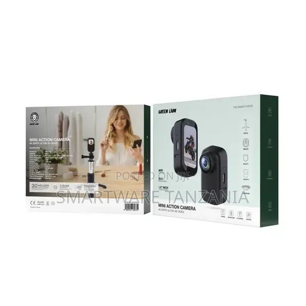 Green Lion Mini Action Camera - Black - Buy in Dar es Salaam, Tanzania | Smartware