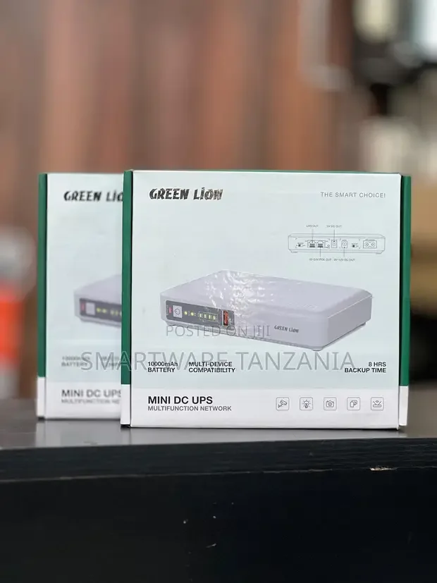 Green Lion Mini DC UPS 10000mAh Backup for Your Network - Buy in Dar es Salaam, Tanzania | Smartware