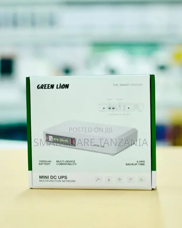 Green Lion Mini DC UPS for Wi-Fi Router & CCTV - Buy in Dar es Salaam, Tanzania | Smartware