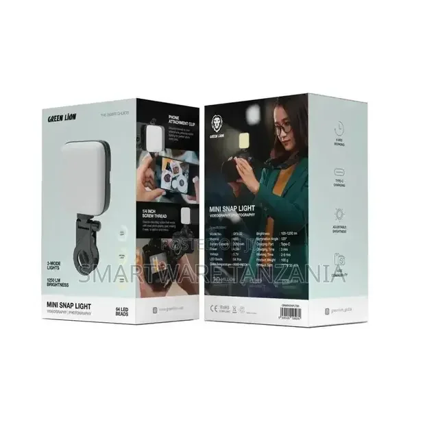 Green Lion Mini Snap Light - Black - Buy in Dar es Salaam, Tanzania | Smartware