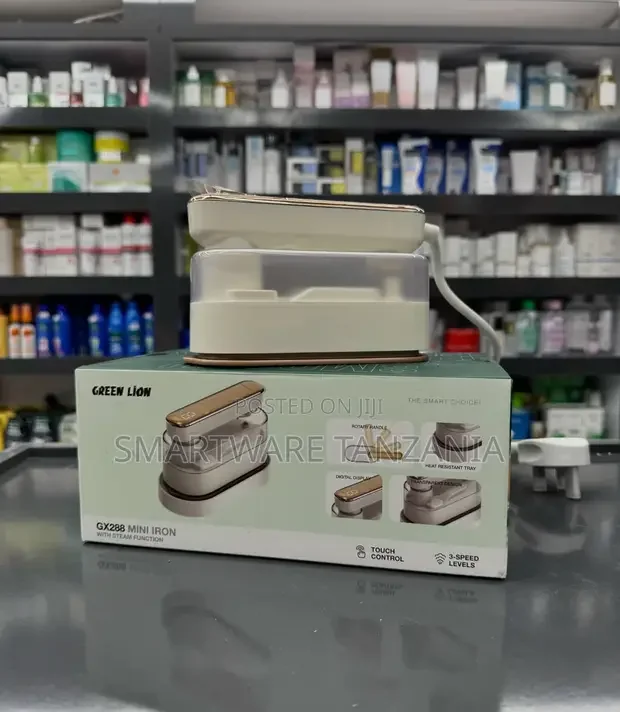 Green Lion Mini Travel Iron GX288 Steam - Buy in Dar es Salaam, Tanzania | Smartware