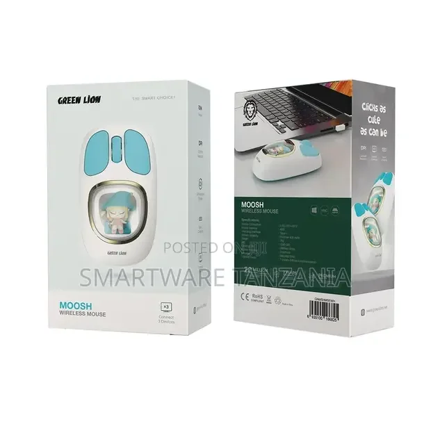 Green Lion Moosh Wireless Mouse - Buy in Dar es Salaam, Tanzania | Smartware