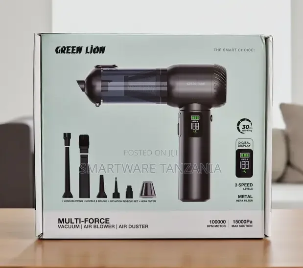 Green Lion Multi-Force 3-in-1 Vacuum Air Blower Duster - Buy in Dar es Salaam, Tanzania | Smartware