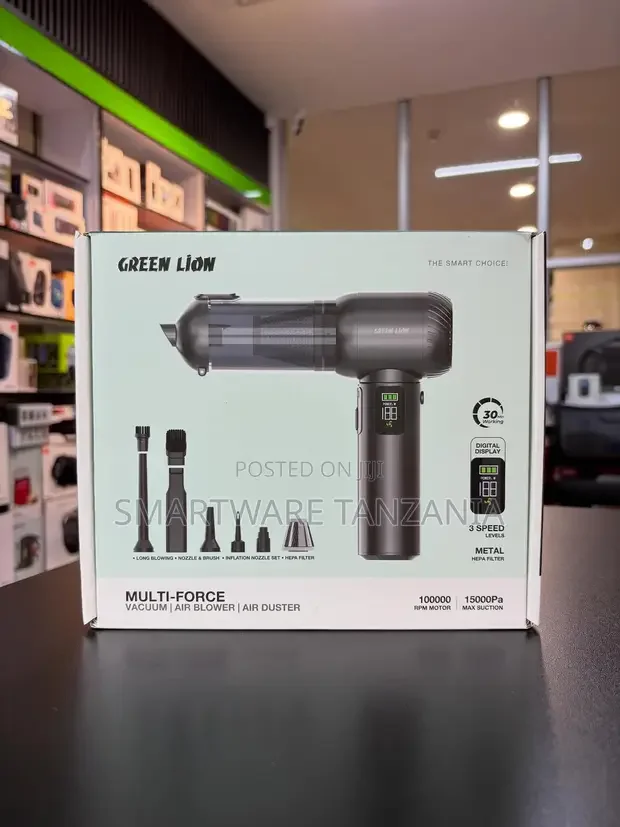 Green Lion Multi Force Vacuum Air Blower Duster - Buy in Dar es Salaam, Tanzania | Smartware