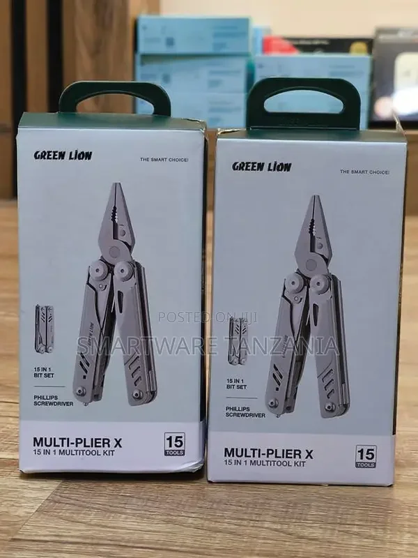 Green Lion Multi-Plier X 15-in-1 Essential Multitool - Buy in Dar es Salaam, Tanzania | Smartware