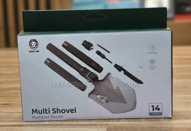 Green Lion Multi Shovel 14-in-1 Tactical Survival Tool - Buy in Dar es Salaam, Tanzania | Smartware
