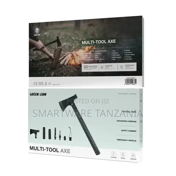 Green Lion Multi-Tool Axe - Black - Buy in Dar es Salaam, Tanzania | Smartware