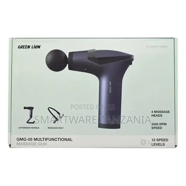 Green Lion Multifunctional Massage Gun Gmg-05 - Buy in Dar es Salaam, Tanzania | Smartware