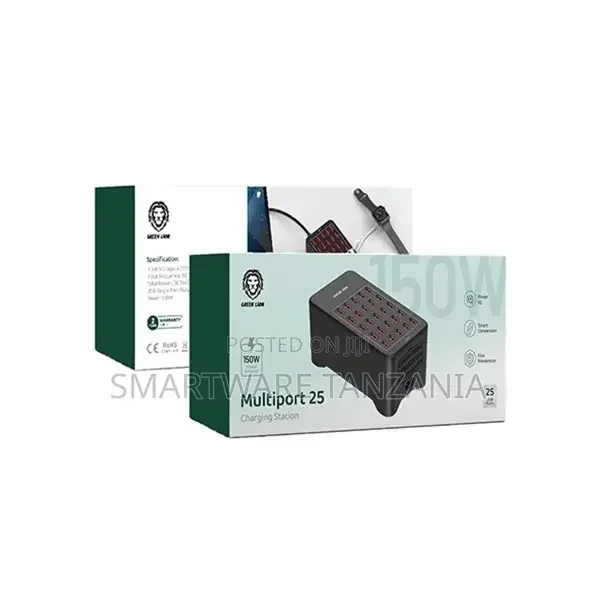 Green Lion Multiport 25 Charging Station - Buy in Dar es Salaam, Tanzania | Smartware