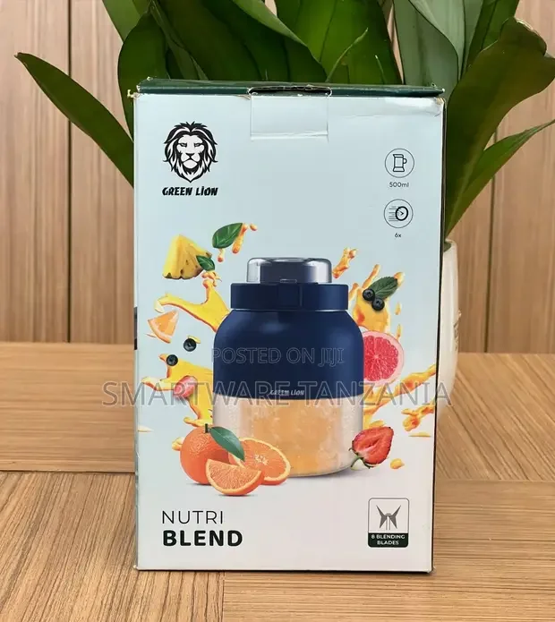 Green Lion Nutri Blend 500ml 8 Blade Personal Blender - Buy in Dar es Salaam, Tanzania | Smartware