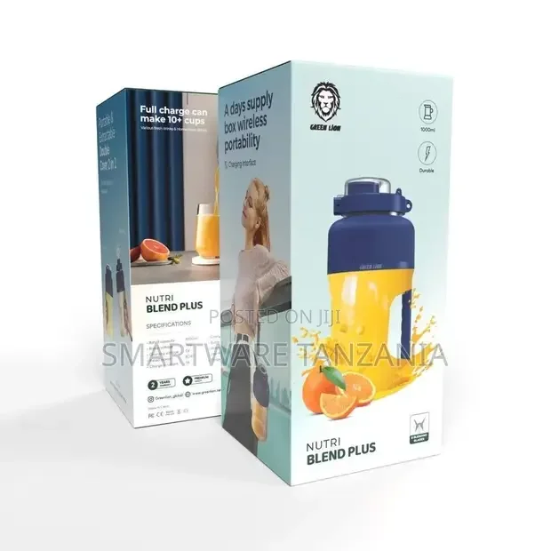 Green Lion Nutri Blend Plus 1000ml Portable Blender - Buy in Dar es Salaam, Tanzania | Smartware