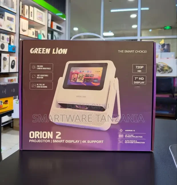 Green Lion Orion 2 Projector Android 12 - Buy in Dar es Salaam, Tanzania | Smartware