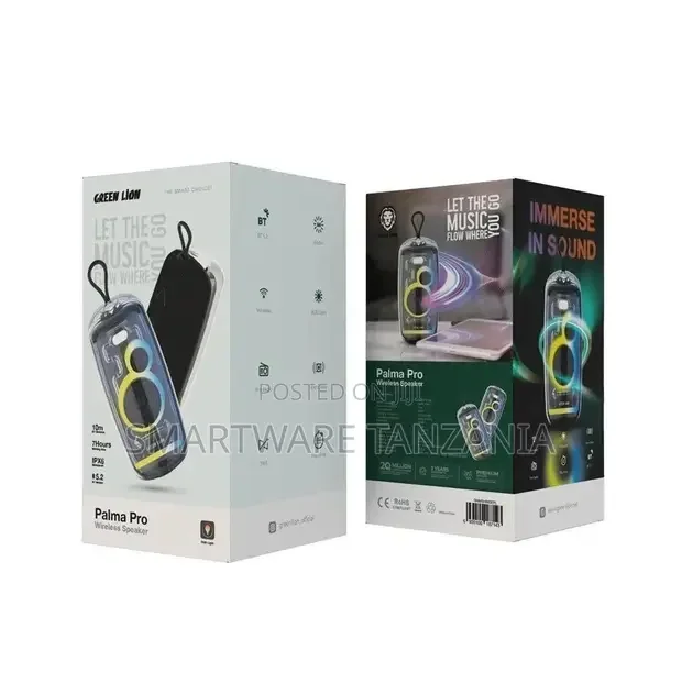 Green Lion Palma Pro Wireless Speaker - Black