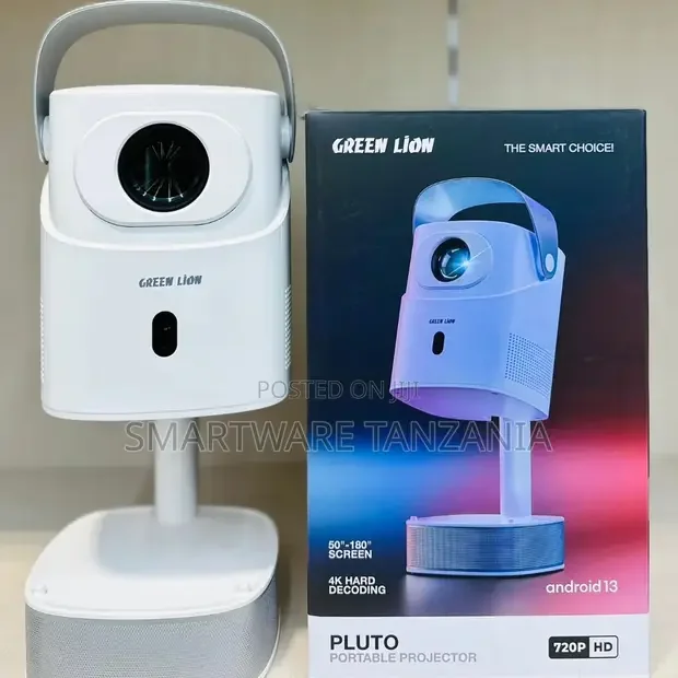 Green Lion Pluto Portable Projector 720p - Buy in Dar es Salaam, Tanzania | Smartware
