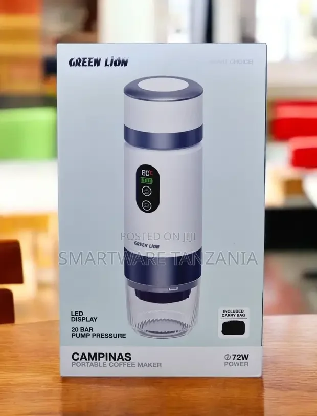 Green Lion Portable Coffee Maker 80ml Capacity - Buy in Dar es Salaam, Tanzania | Smartware
