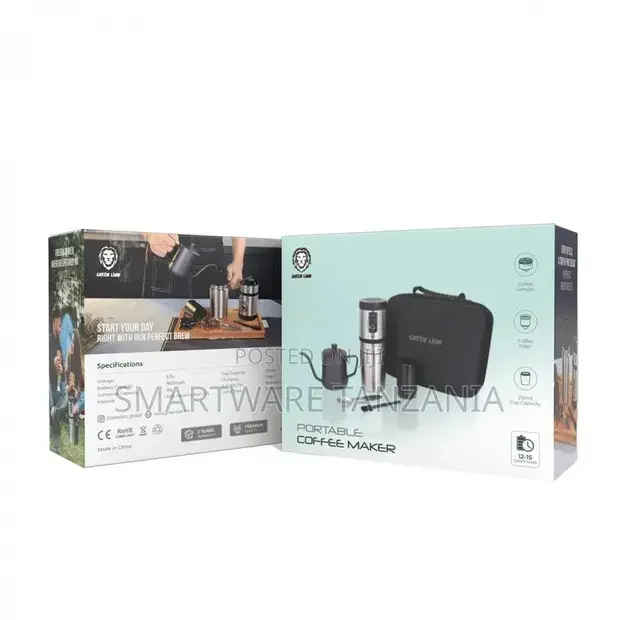 Green Lion Portable Coffee Maker Kettle Stainless Steel - Buy in Dar es Salaam, Tanzania | Smartware