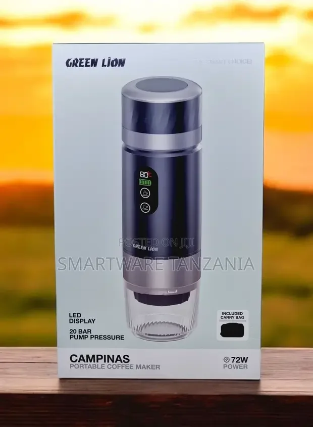 Green Lion Portable Coffee Maker Pro Hot Cold Extraction - Buy in Dar es Salaam, Tanzania | Smartware
