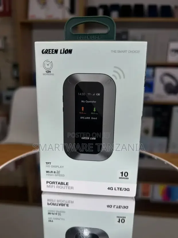 Green Lion Portable Mifi Router With Wifi6 - Buy in Dar es Salaam, Tanzania | Smartware