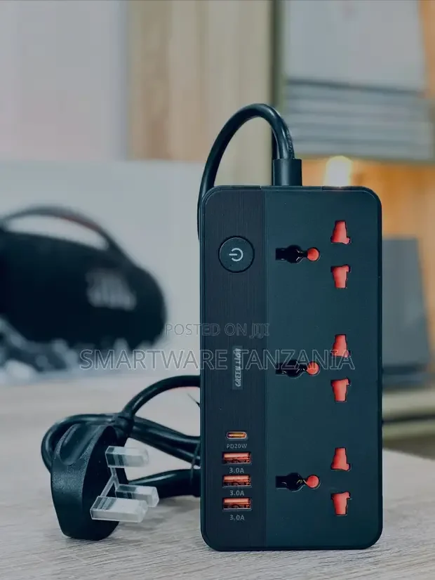 Green Lion Power Strip 4-Way Universal PD20W USB-C - Buy in Dar es Salaam, Tanzania | Smartware