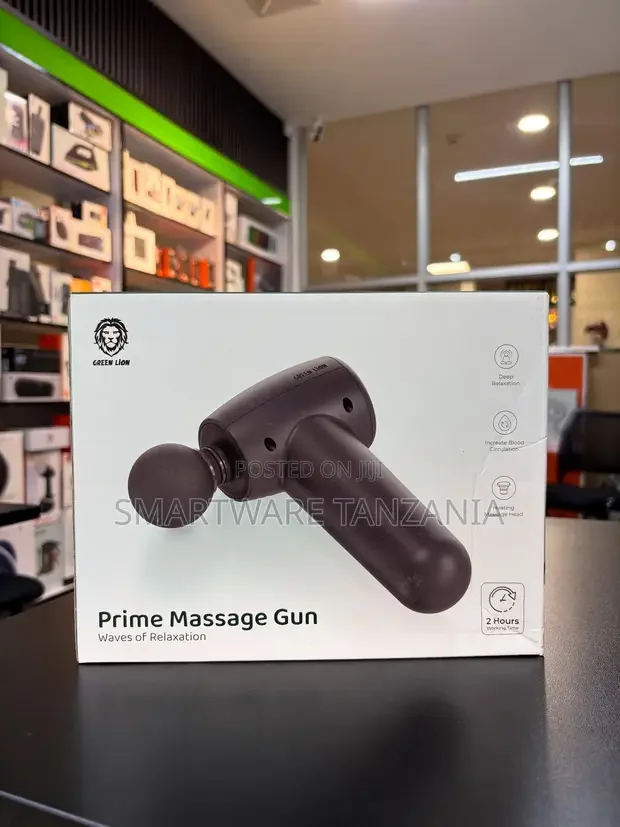 Green Lion Prime Massage Gun Deep Tissue - Buy in Dar es Salaam, Tanzania | Smartware