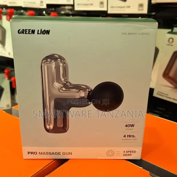 Green Lion Pro Massage Gun 40W - Buy in Dar es Salaam, Tanzania | Smartware