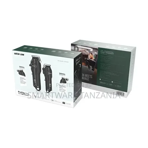 Green Lion Proclip Duo 7 in 1 Hair Trimmer - Buy in Dar es Salaam, Tanzania | Smartware