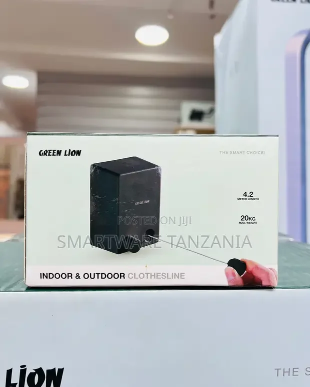 Green Lion Retractable Clothesline - 4.2m Indoor Outdoor Drying - Buy in Dar es Salaam, Tanzania | Smartware