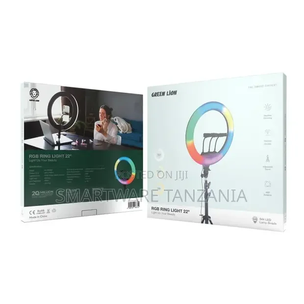 Green Lion RGB Ring Light 22 - Buy in Dar es Salaam, Tanzania | Smartware