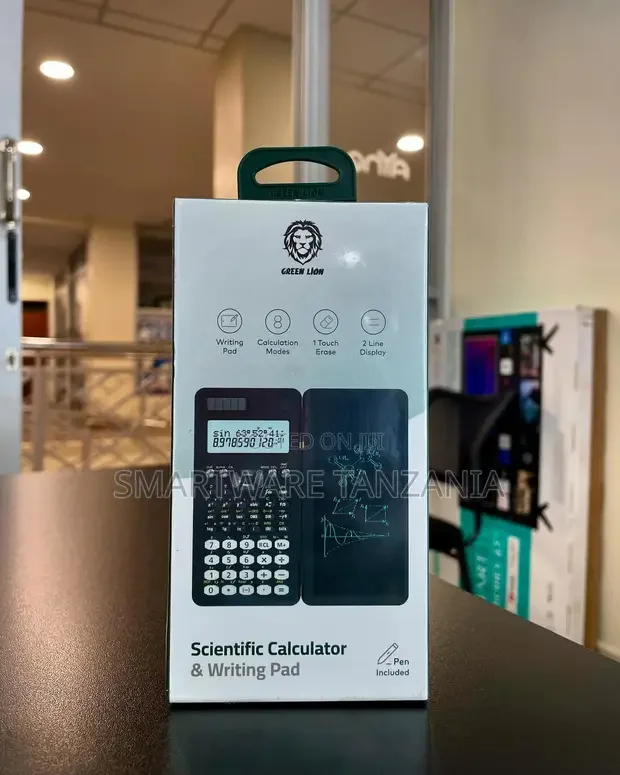 Green Lion Scientific Calculator Writing Pad - Buy in Dar es Salaam, Tanzania | Smartware