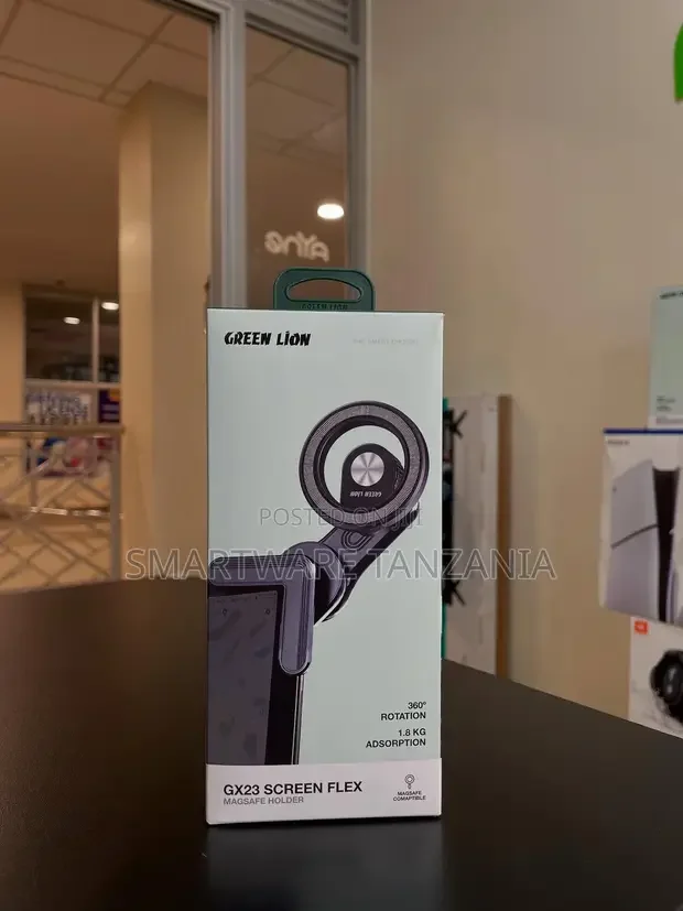 Green Lion Screen Flex Magsafe Holder 360 Rotation - Buy in Dar es Salaam, Tanzania | Smartware