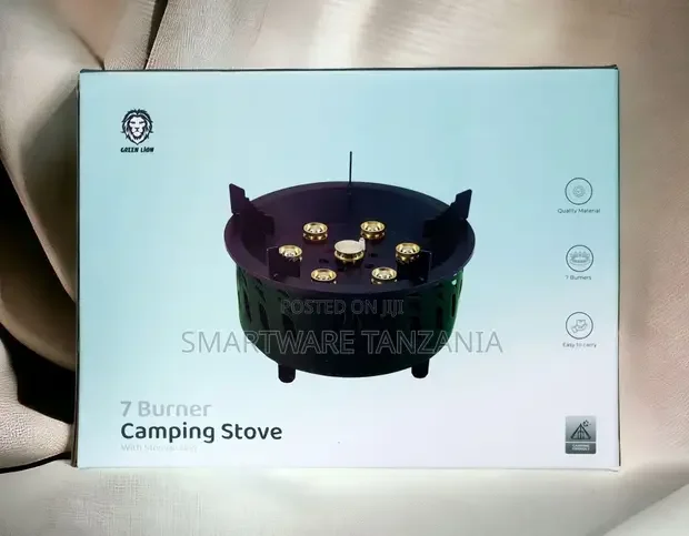 Green Lion Seven Burner Camping Stove - Buy in Dar es Salaam, Tanzania | Smartware