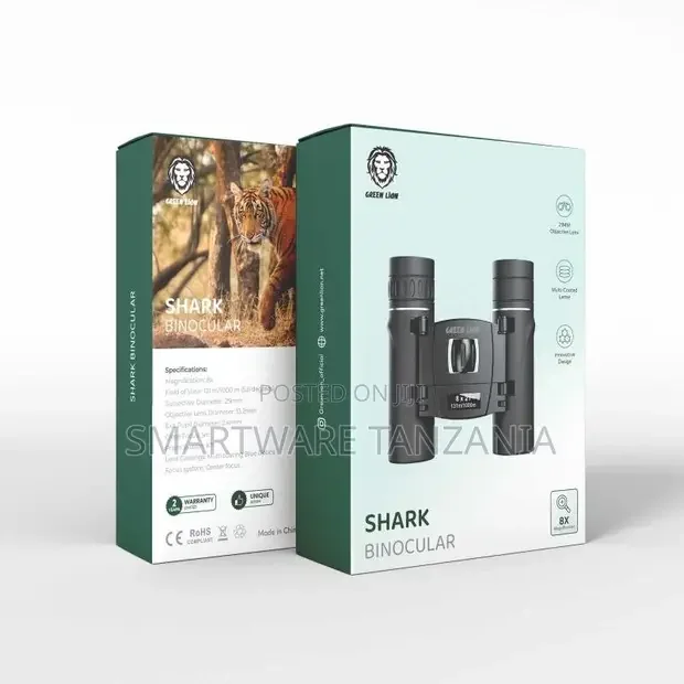Green Lion Shark Binocular, 8x21 Magnification - Buy in Dar es Salaam, Tanzania | Smartware