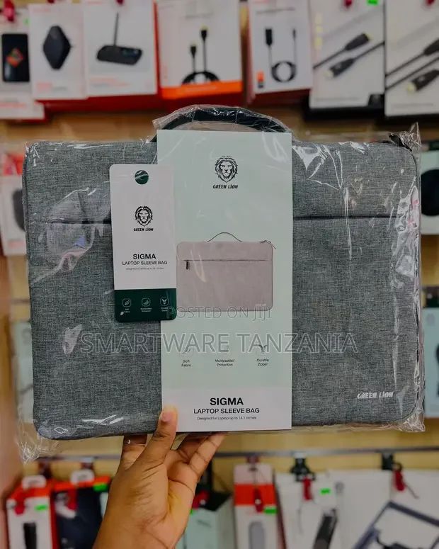 Green Lion Sigma Laptop Sleeve Bag - 14.1 Soft Fabric Protection - Buy in Dar es Salaam, Tanzania | Smartware