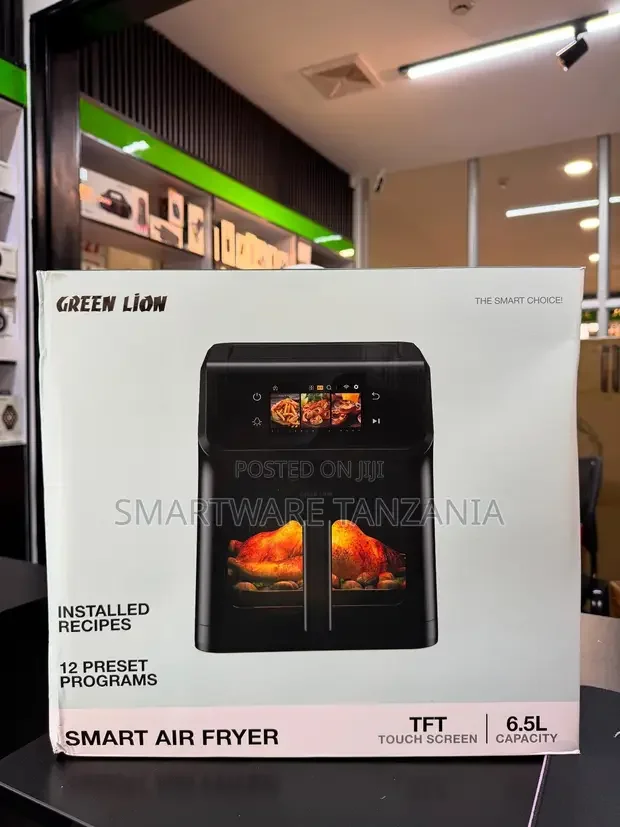 Green Lion Smart Air Fryer 6.5L TFT Touch Screen - Buy in Dar es Salaam, Tanzania | Smartware