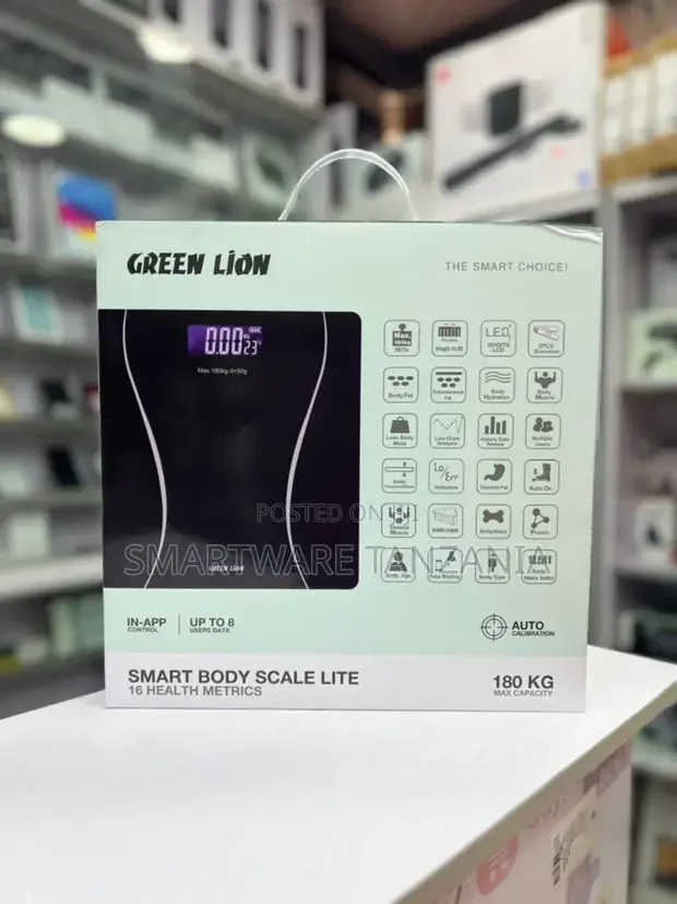 Green Lion Smart Body Scale Lite With App Control and Bmi Tracking