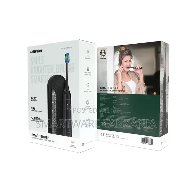 Green Lion Smart Brush Rechargeable Toothbrush - Buy in Dar es Salaam, Tanzania | Smartware
