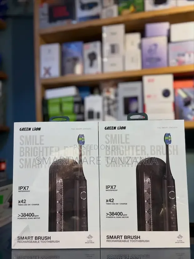 Green Lion Smart Brush Rechargeable Toothbrush - Buy in Dar es Salaam, Tanzania | Smartware