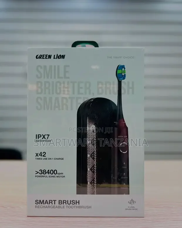 Green Lion Smart Electric Toothbrush - Buy in Dar es Salaam, Tanzania | Smartware