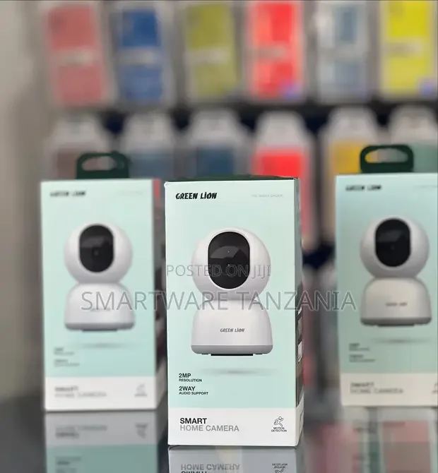 Green Lion Smart Home Camera, 2 Megapixel, Noise Reduction