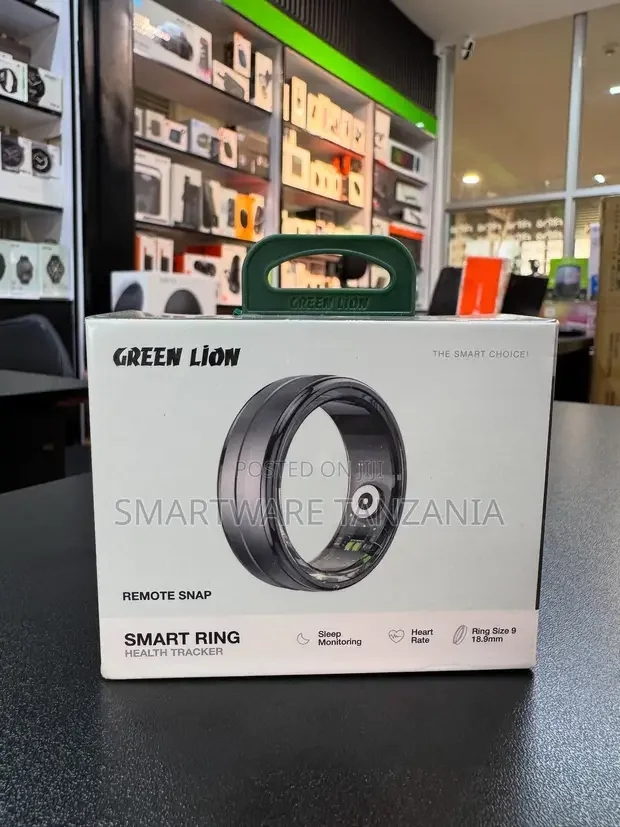 Green Lion Smart Ring Health Tracker - Buy in Dar es Salaam, Tanzania | Smartware