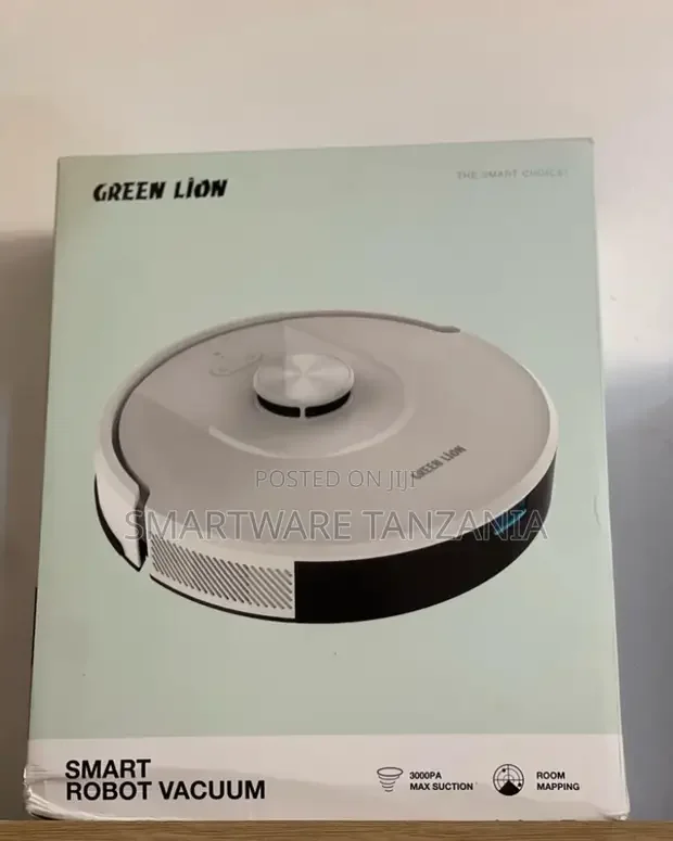 Green Lion Smart Robot Vacuum Cleaner With 3000pa Suction - Buy in Dar es Salaam, Tanzania | Smartware