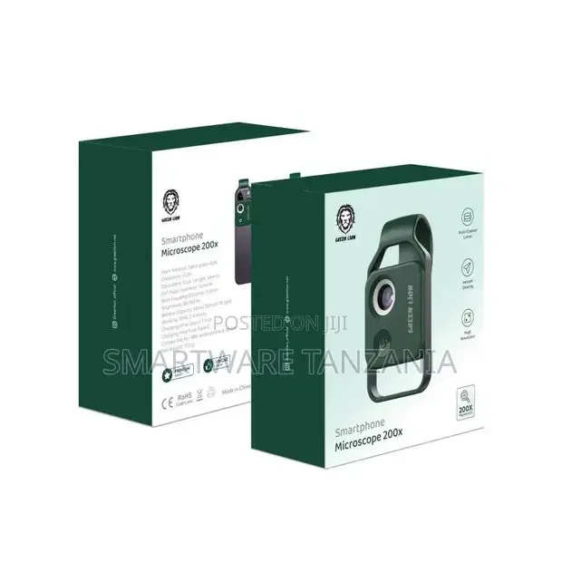 Green Lion Smartphone Microscope 200x - Buy in Dar es Salaam, Tanzania | Smartware