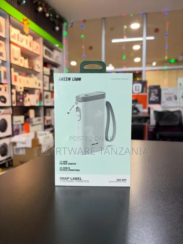 Green Lion Snap Label Thermal Printer 203 DPI - Buy in Dar es Salaam, Tanzania | Smartware