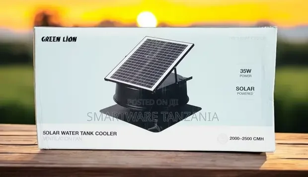 Green Lion Solar Water Tank Cooler - Black - Buy in Dar es Salaam, Tanzania | Smartware